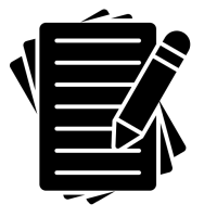 pictogramme d'un devis